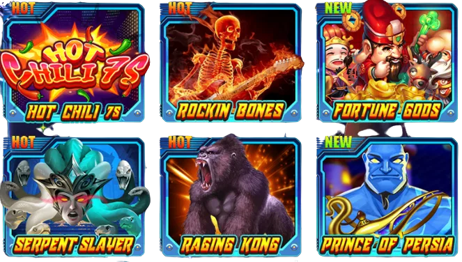 orion stars games list